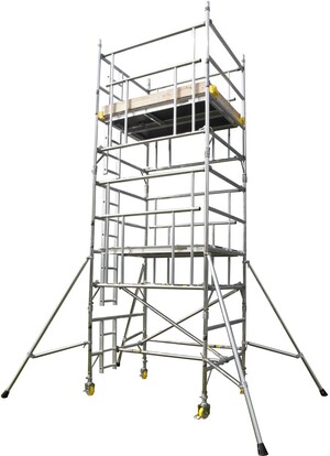 Show details for ALLOY TOWER SINGLE WIDTH - 0.85M x 1.8M BASE