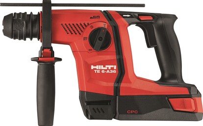 Show details for HILTI TE6-A36 SDS+ CORDLESS DRILL/BREAKER 36v