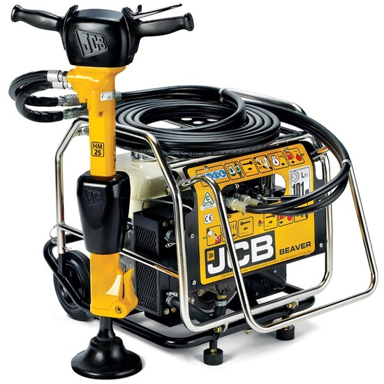 JCB HYDRAULIC POWER PACK C/W ANTI VIB GUN - PETROL
