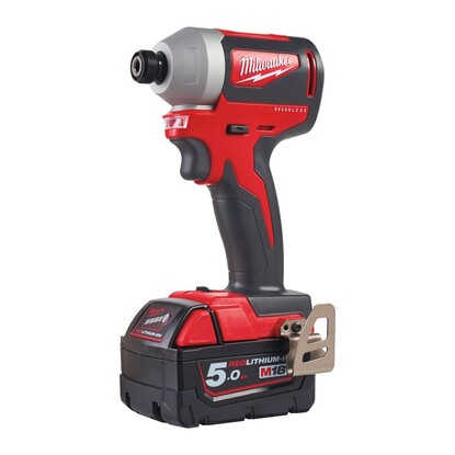 Show details for MILWAUKEE M18 CORDLESS 1/4" HEX IMPACT DRIVER 18v