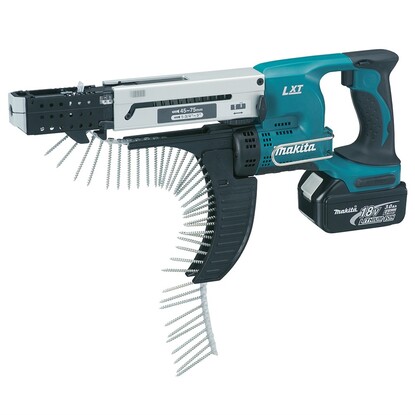 Show details for MAKITA CORDLESS AUTO FEED SCREWDRIVER 18v