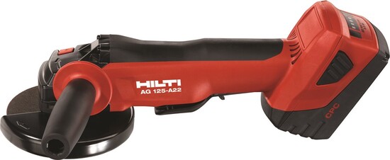 HILTI CORDLESS ANGLE GRINDER 22v