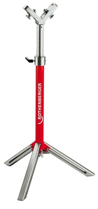 V HEAD FOLDING PIPE STAND 12" 