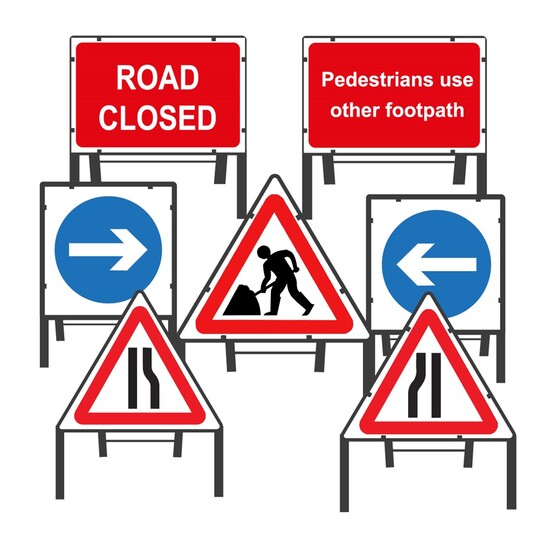 Picture of ROADWORK SIGNS