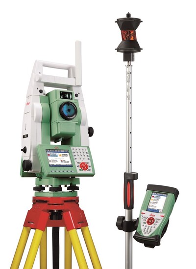 LEICA VIVA TS12 ROBOTIC TOTAL STATION