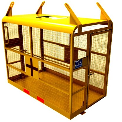 EIGHT MAN RIDING / RESCUE CAGE