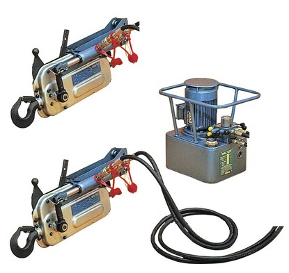 TU16H HYDRAULIC TIRFOR SYSTEM - ELECTRIC 2 WAY