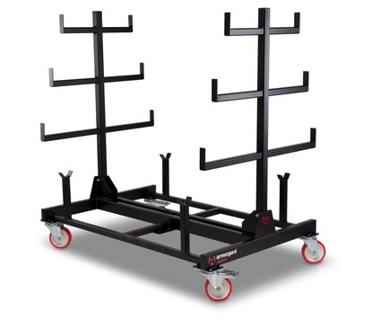 Show details for MOBILE PIPE RACK TROLLEY 