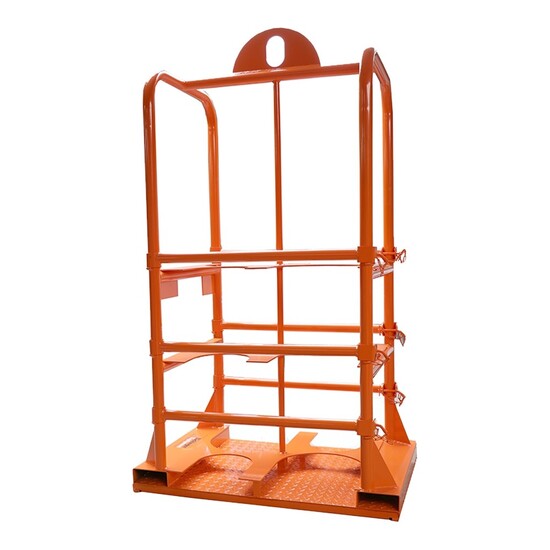 GAS BOTTLE CAGE CRANE LIFT