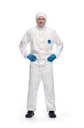 Show details for Tyvek Disposable Coveralls - Type 5/6 - White