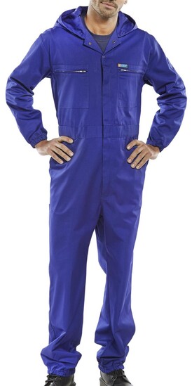 Super Click Hooded Boiler Suit - (Polycotton)