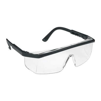 M9500 Multifit Safety Spectacle - Blue Temples, Clear Anti-Mist Lense