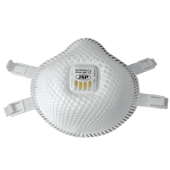 JSP - Flexinet Mask FFP3 Valved - 832 - Box Of  5
