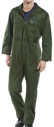 Show details for Super Click Boiler Suit - Zip Front- (Polycotton)