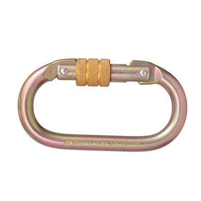 Show details for Steel Screw Gate Karabiner