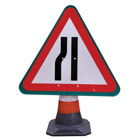 Picture of Portacone™ Road Cond Sign Black