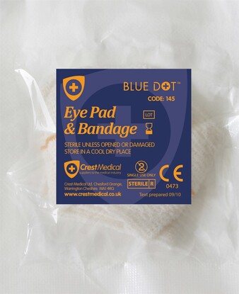 Show details for Eye Pad & Bandage Universal