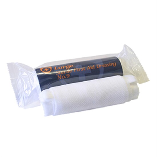 Blue Dot No 9 Large Dressing - Flow Wrapped
