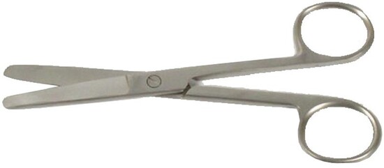 Medium Blunt Stainless Steel Scissors 5