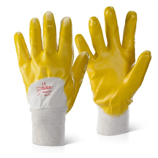 Picture of Knitwrist Lightweight Nitrile Part Coated Gloves