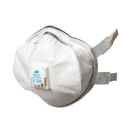 Show details for 3M 8825 FFP2 Buckle Strap Dust/Mist Respirator - Box of 5