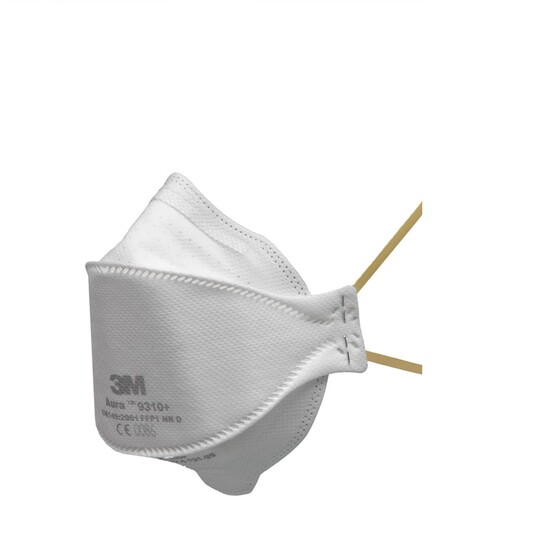 3M 9310+ Aura FFP1 Flat Fold Dust/Mist Respirator - Box of 20