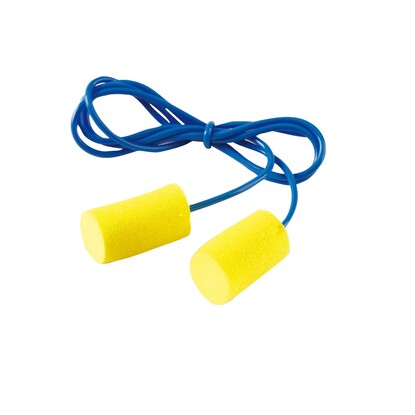 3M E.A.R Classic Ear Plugs - Corded - Box Of 200 - Pairs