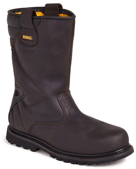 Dewalt SBP SRA Brown Leather Rigger Boot + Midsole  