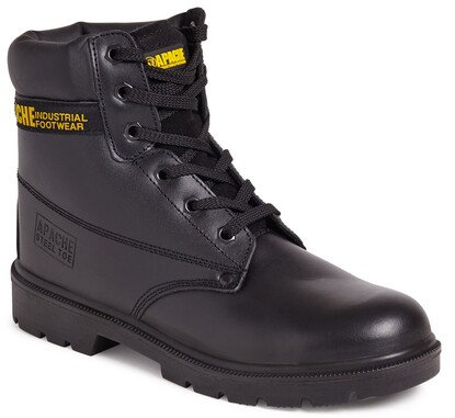 Show details for Black Water Resistant Boot With Mid-Sole - S3 SRA 