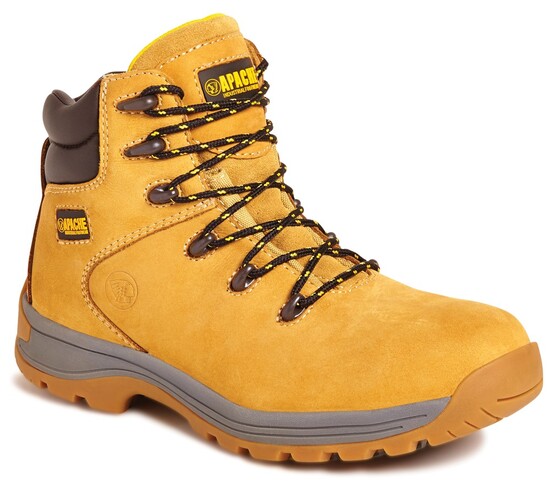 Picture of Honey Nubuck Hiker Boot With Mid-Sole - S3 SRA 