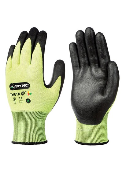 Picture of Skytec Tricolore System - Theta 5 Green Gloves 
