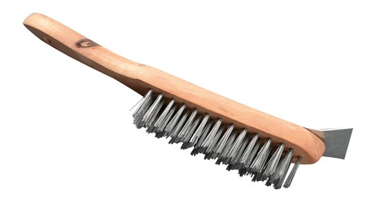 Wire Brush c/w Scraper