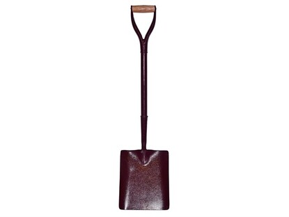 Show details for Square Mouth Shovel - Tubular Steel Shaft