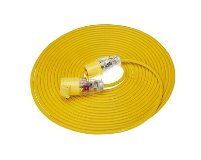 Show details for 14M Extension Lead - 16A - Yellow 110V