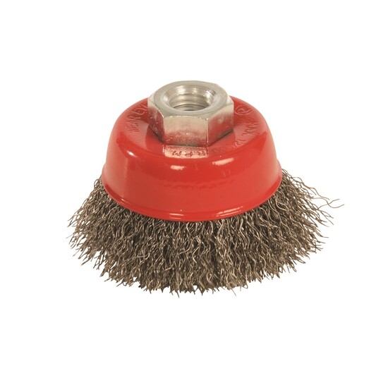 Wire Cup Brush - Straight Strand - M14 Thread