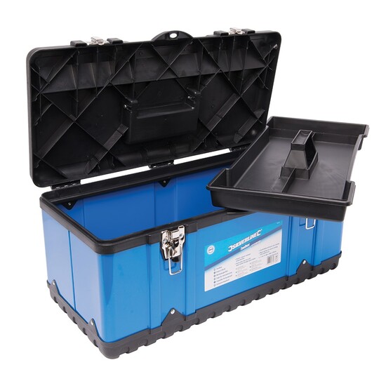Tool Box with Tote Tray