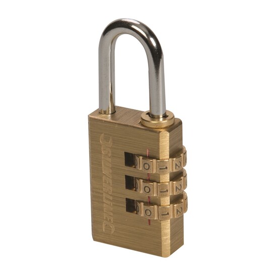 Picture of Padlock - Combination Brass