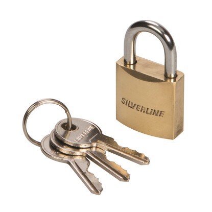 Show details for Padlock - Brass - Standard