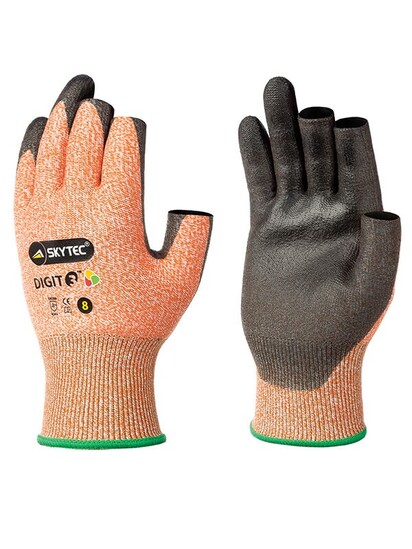 Skytec Digit 3 - Amber cut level 3, 3 digit PU glove