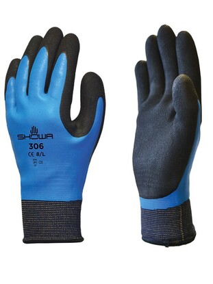 Show details for Showa 306 Fully coated latex breathable grip glove