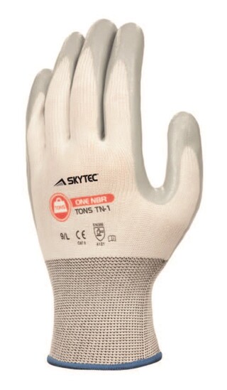 Skytec Tons TN1 Nitrile coated assembly glove