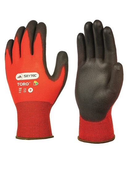 Skytec Toro - Red PU assembly glove