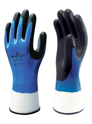 Show details for Showa 477 Fully coated thermal double dipped glove