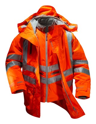Show details for PULSAR® Rail Spec 7-in-1 Storm Coat-Orange
