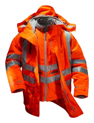 PULSAR® Rail Spec 7-in-1 Storm Coat-Orange