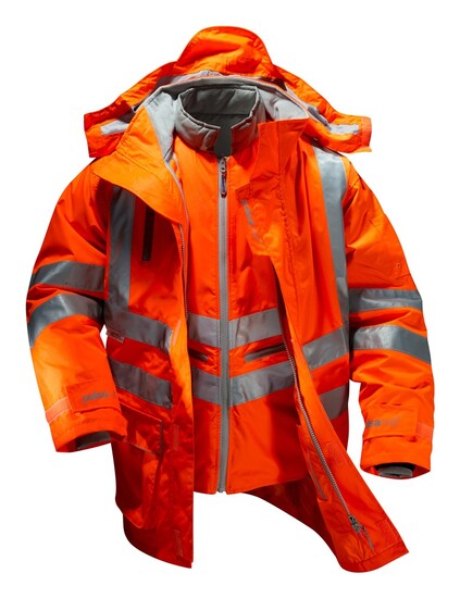 Picture of PULSAR® Rail Spec 7-in-1 Storm Coat-Orange