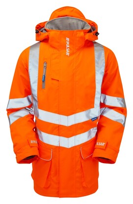 Show details for PULSAR® Rail Spec Padded Storm Coat-Orange