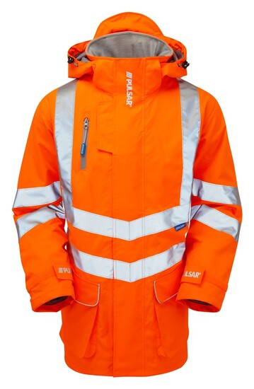 PULSAR® Rail Spec Padded Storm Coat-Orange