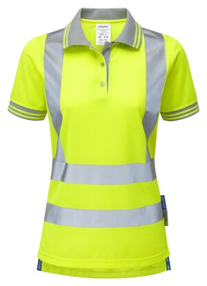 Show details for PULSAR® Ladies Polo Shirt-Yellow