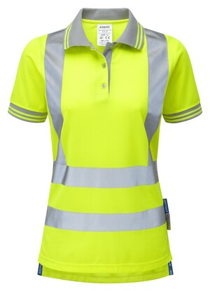 PULSAR® Ladies Polo Shirt-Yellow
